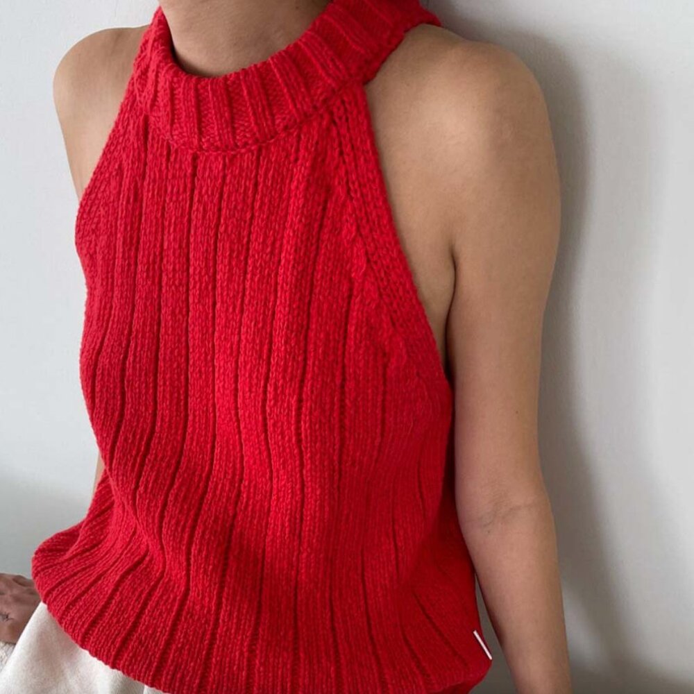 Le Bon Shoppe Claire Cotton Sweater Tank - Small - NWOT